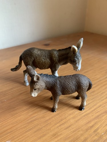 Schleich donkeys 13267 - donkeys, &