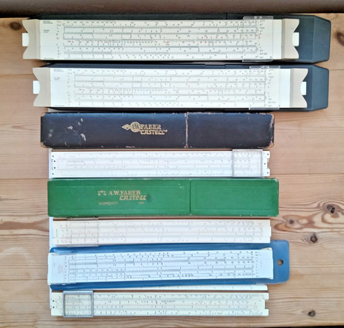 Slide rules lot 6 - , of