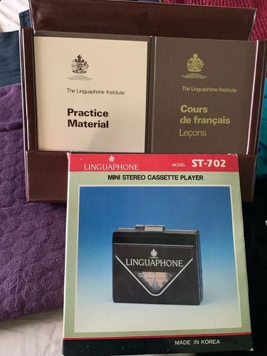 Vintage linguaphone portable - linguaphone,