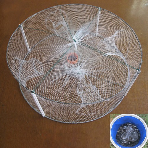 Foldable fishing bait trap - fishing,