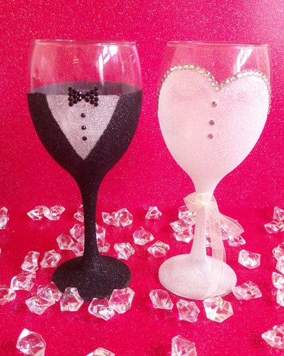 Groom suit bride dress - bride,