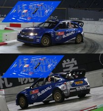 Decals Subaru Impreza N14 WRC Rally Japan 2008 Japan Decals Solberg Atkinson