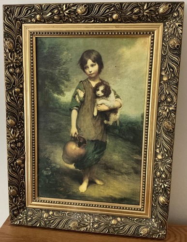Vintage gold wood - vintage, ornate