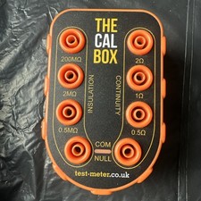 Calibration Check Box The Cal Box Electrical Test Equipment meter