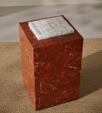 M&S Blithe Red Marble Effect