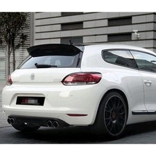 FOR VW SCIROCCO MK3 TSI TDI 2008-2014 GLOSS BLACK REAR ROOF SPOILER WING LIP NEW
