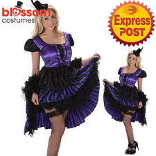 CA1493 Purple Saloon Girl Can