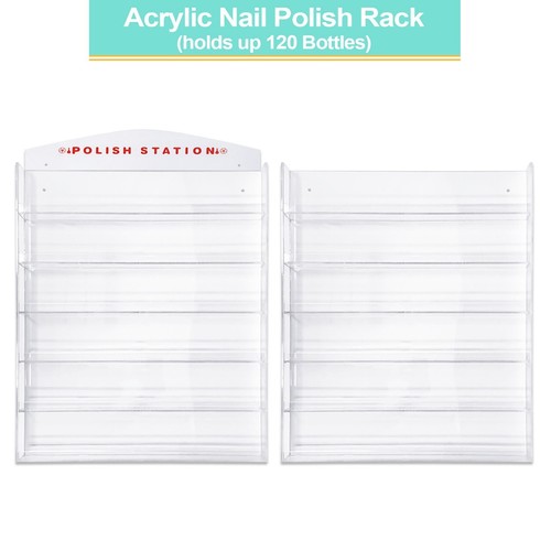 Acrylic nail polish wall rack - nail,