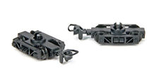 PECO OO-9 GR-106 NARROW GAUGE PAIR ARCHBAR WAGON BOGIES WHEELS & COUPLERS  OO9