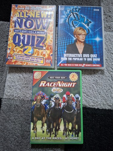 Interactive dvd games race - dvd,