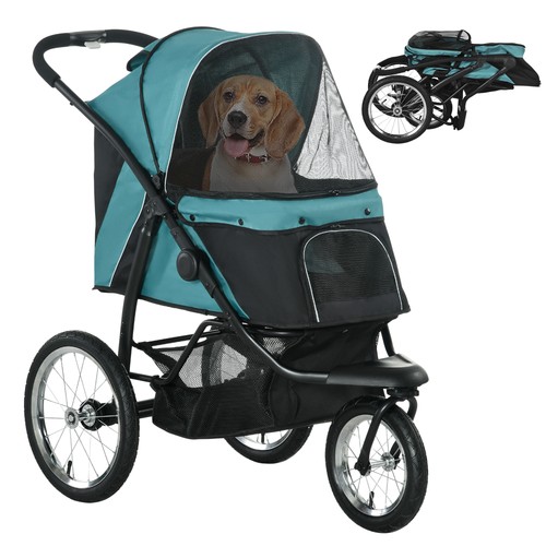 Pawhut wheel pet stroller - 3,