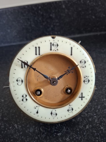 Antique french complete clock - french,
