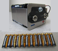 12AA to PP9 Battery Adapter