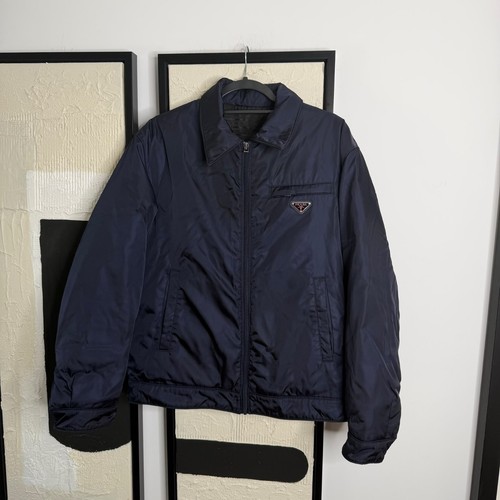 Prada nylon padded coach - nylon,