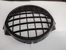 Vespa PX 125 150 200 T5 Classic Black Headlight Grill Plastic