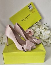 Ted Baker Women's IInesi Stiletto Heel Court Shoes Size 5 Eu 38 VGC Condition