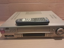JVC HR-S6700 SVHS Video Player Cassette Recorder with remote S-VHS WORKING