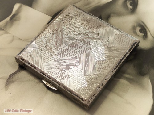 Kigu square silver - , tone