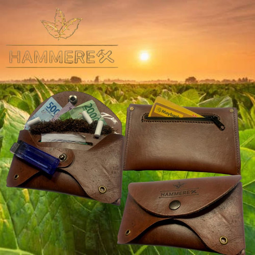 Hammerex leather tobacco pouch - hammerex,