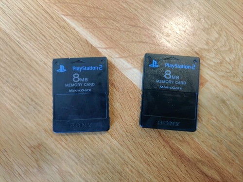 Sony playstation ps2 8mb black - sony,