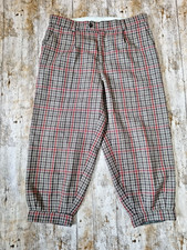 Purdey Mens Breeks, Tweed Check, Size 32" Waist 100% Wool Shooting Hunting