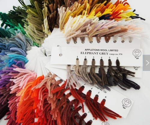 Appletons wool shade guide - appletons,