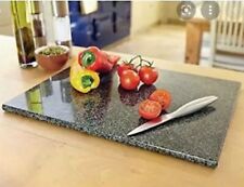 Tower Large Granite Chopping Board Speckled Stone Worktop Saver Kitchn Top Black