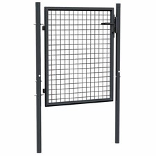 Mesh Garden Gate Galvanised