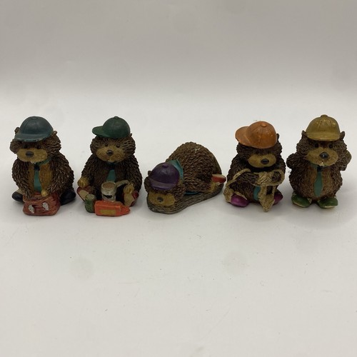 Bbl hedgehog figurine set - hedgehog,