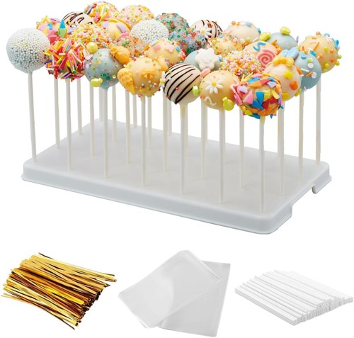 Holes cake pop - cake, stand