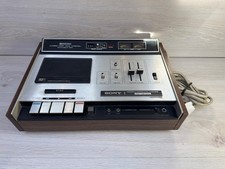 Sony TC-161SD Closed Loop Dual Capstan Tape Deck Ferrite Head Tested Working