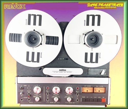 Revox b77 half track - revox,