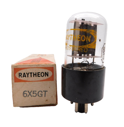 Raytheon 6x5gt valve tube - valve, nos