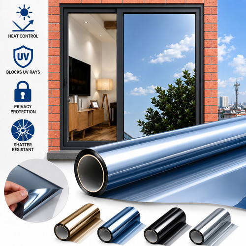 Mirror window film privacy one - window,