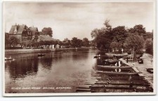 1940 real photo postcard River