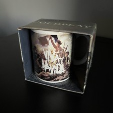 Coldplay Viva La Vida Coffee Mug 2010 Live Nation Merch Music Memorabilia Rare