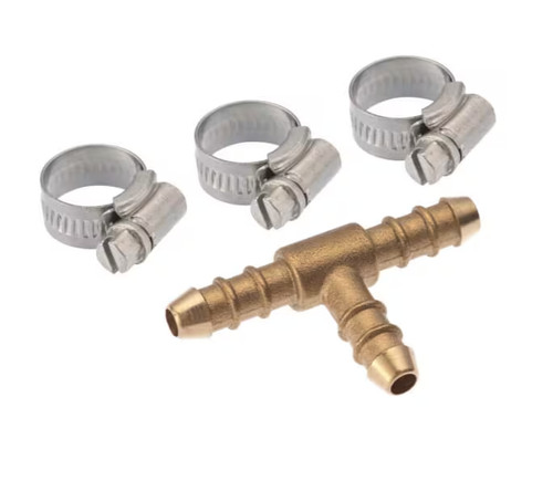 8mm gas hose nozzle - nozzle, tee