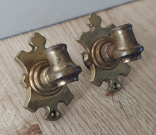 Vintage Brass Candle Holdders