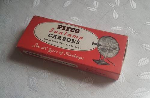 Pifco sunlamp carbons - sunlamp,