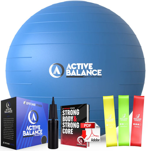 Active balance exercise - balance, ball