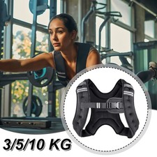 3KG/5KG/10KG Weight Running Vest - Gym Fitness Sports Exercise Training Jacket