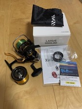DAIWA LAXUS 3000LBD Spinning Reel with Manual and Accessories Excellent