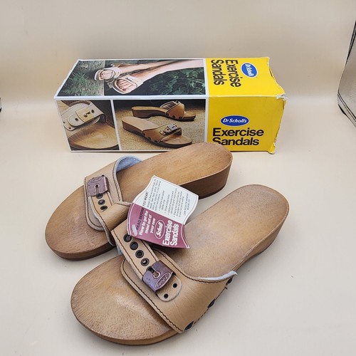 Scholls vintage 1980 wooden - vintage,