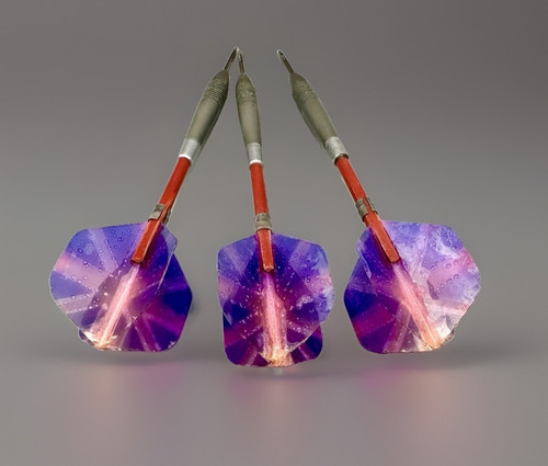 Set vintage old darts - set,
