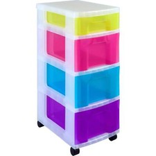 Storage Tower 4 Drawers By Really Useful And FREE DELIVERY