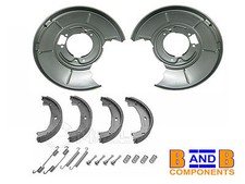 REAR DISC BRAKE BACK PLATES BRAKE SHOES & FITTINGS BMW E46 316i-328i A1075
