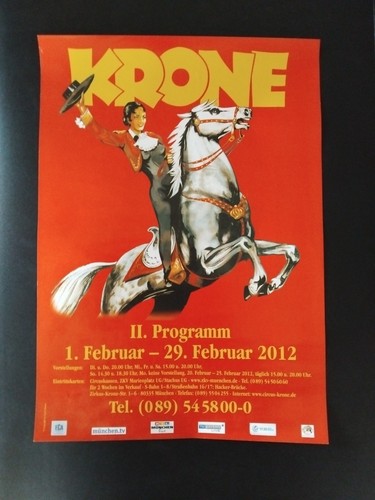 Circus krone 2012 - circus, poster
