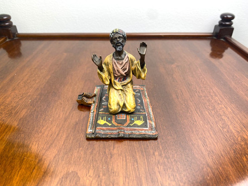 Bronze sculpture man - of,