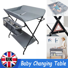 Baby Infant Changing Table Portable Folding Diaper Station Nursery Storage UK