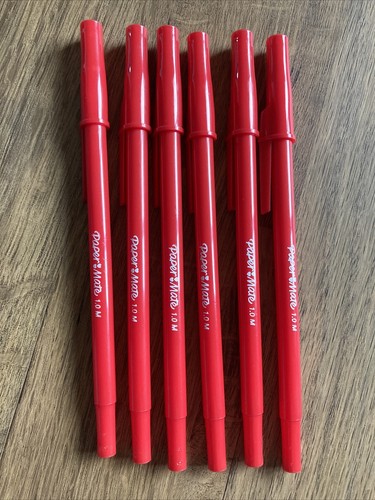 Papermate red 0mm medium - red, 1.0mm